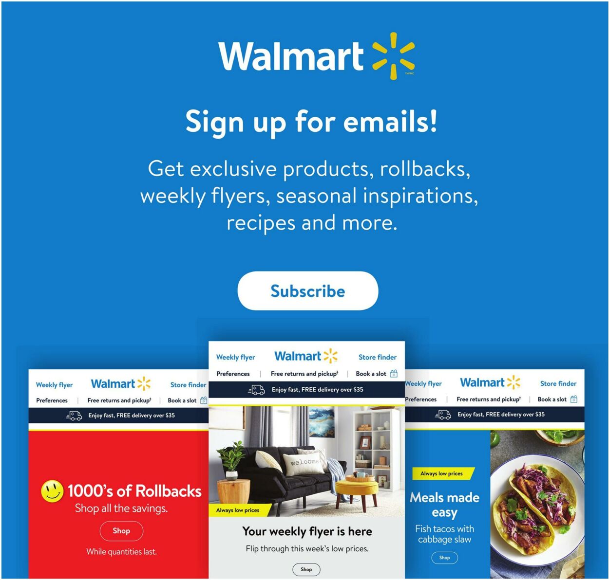 Flyer Walmart 17.07.2025 - 06.08.2025