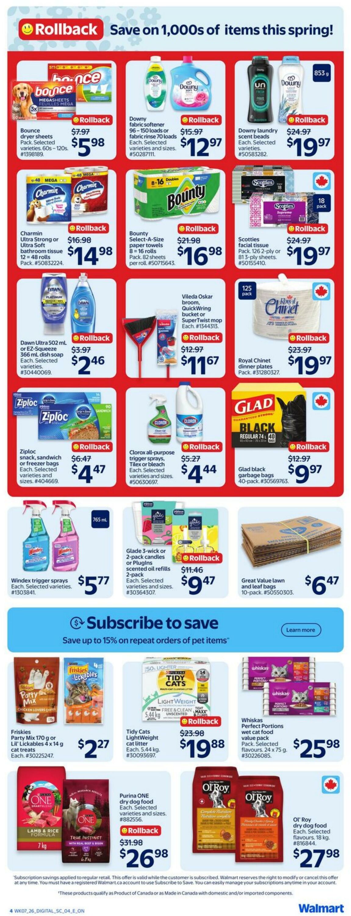 Flyer Walmart 12.03.2026 - 18.03.2026