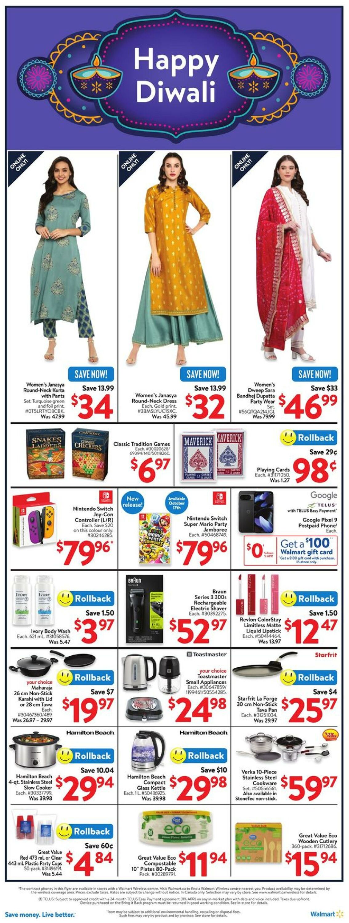 Flyer Walmart 24.10.2024 - 30.10.2024