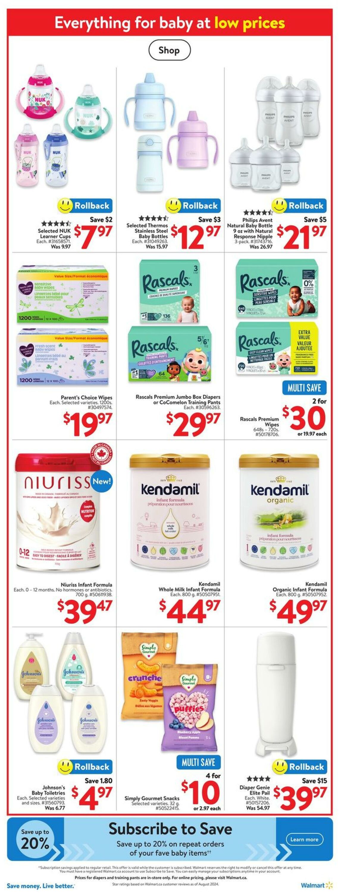 Flyer Walmart 24.10.2024 - 30.10.2024