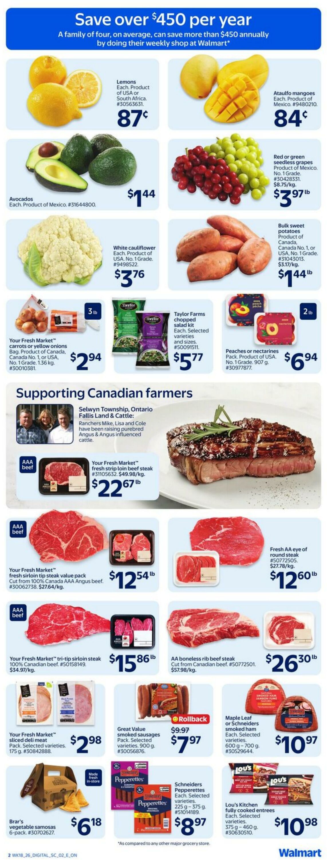 Flyer Walmart 28.05.2026 - 03.06.2026