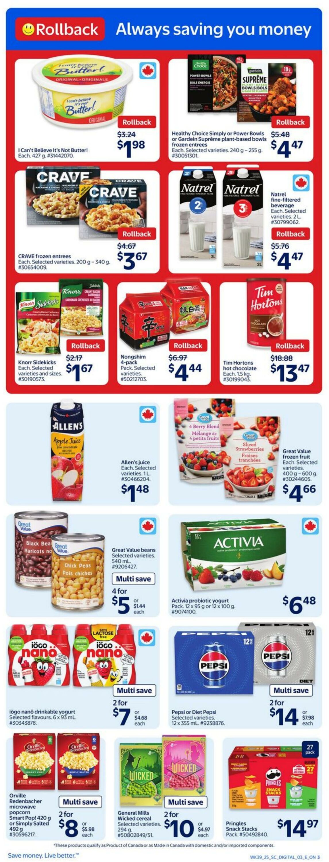 Flyer Walmart 23.10.2025 - 29.10.2025