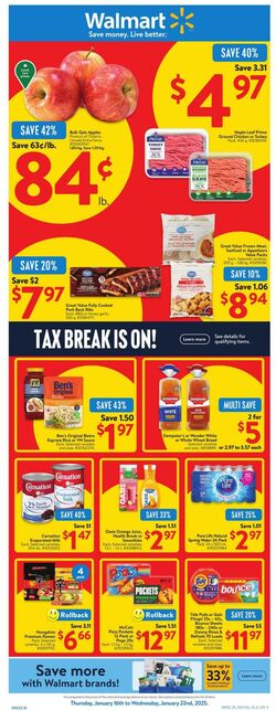 Flyer Walmart 16.01.2025 - 22.01.2025