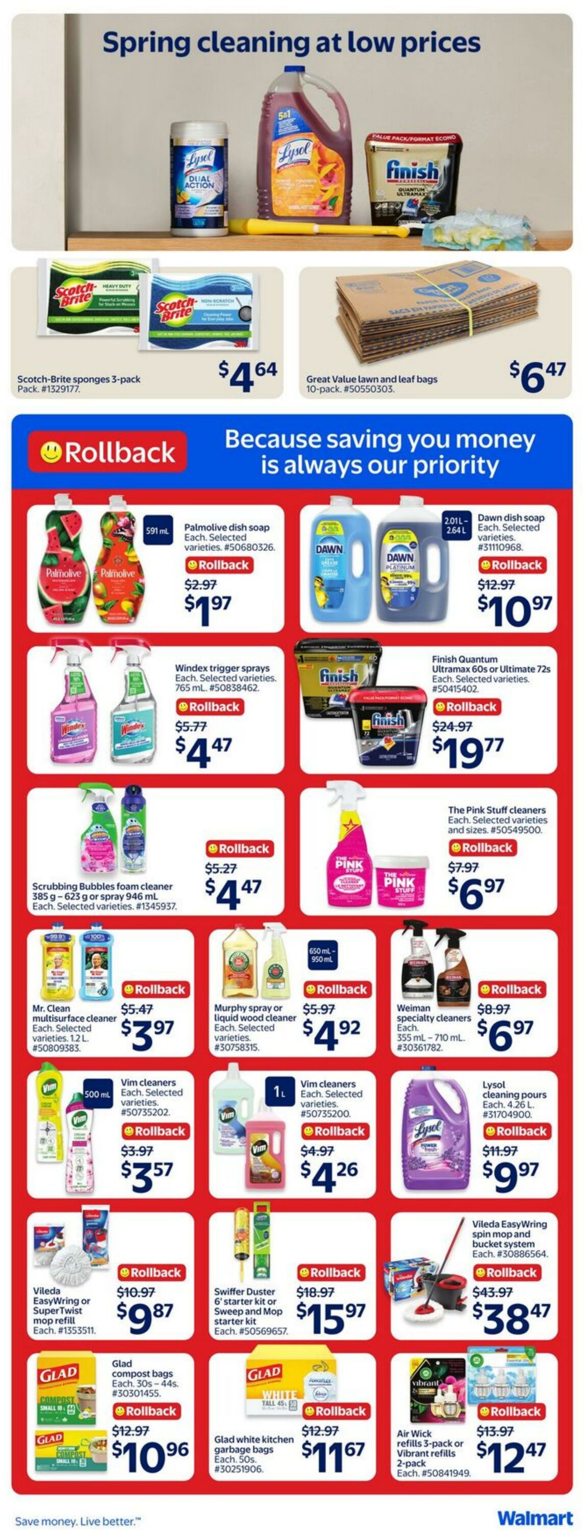 Flyer Walmart 09.04.2026 - 15.04.2026