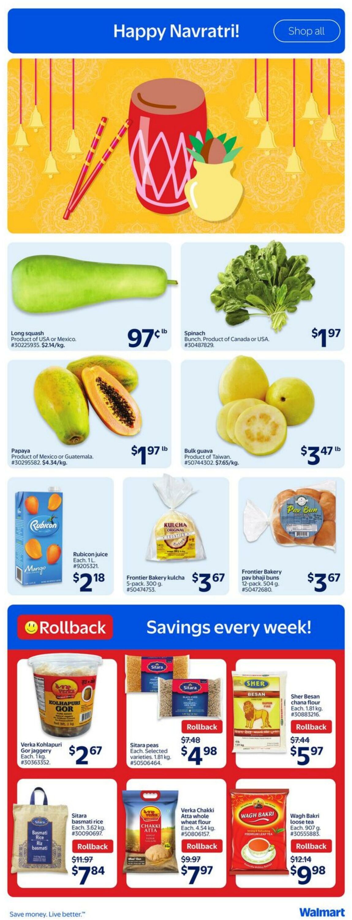 Flyer Walmart 25.09.2025 - 01.10.2025