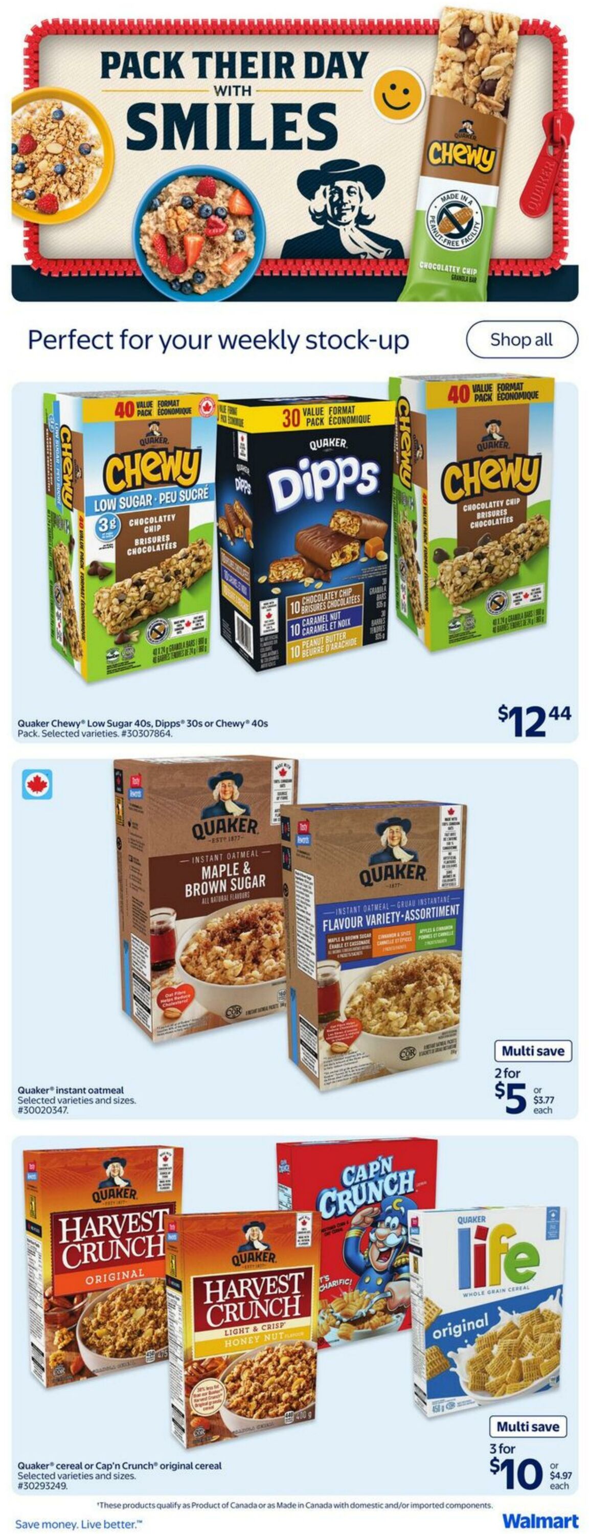 Flyer Walmart 25.09.2025 - 01.10.2025