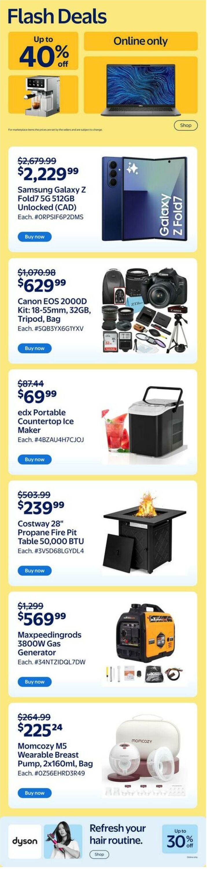 Flyer Walmart 25.09.2025 - 01.10.2025