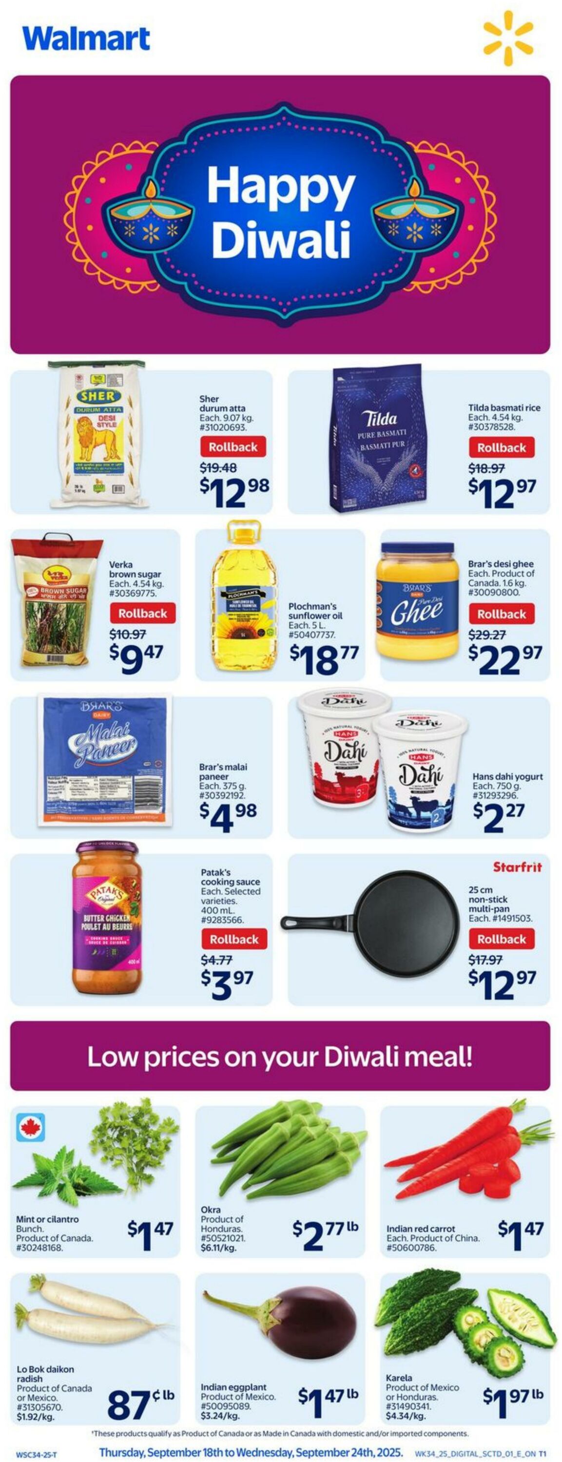 Flyer Walmart 25.09.2025 - 01.10.2025