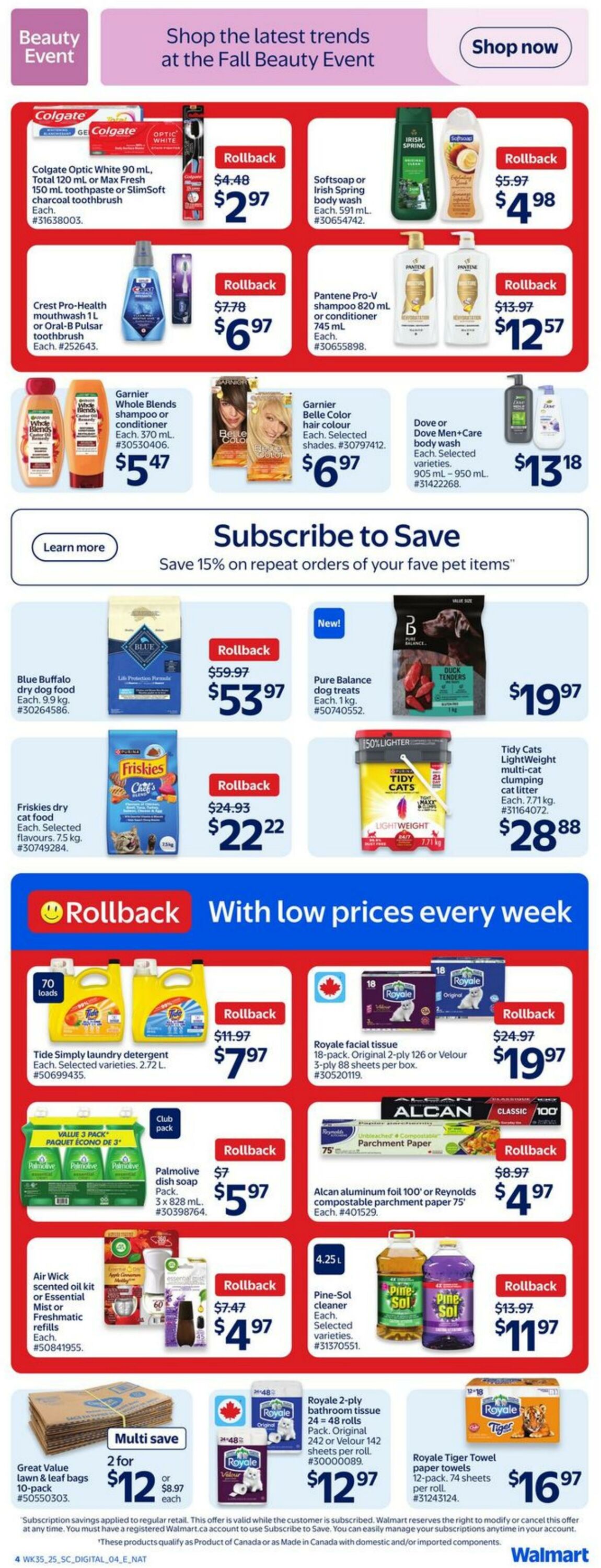 Flyer Walmart 25.09.2025 - 01.10.2025