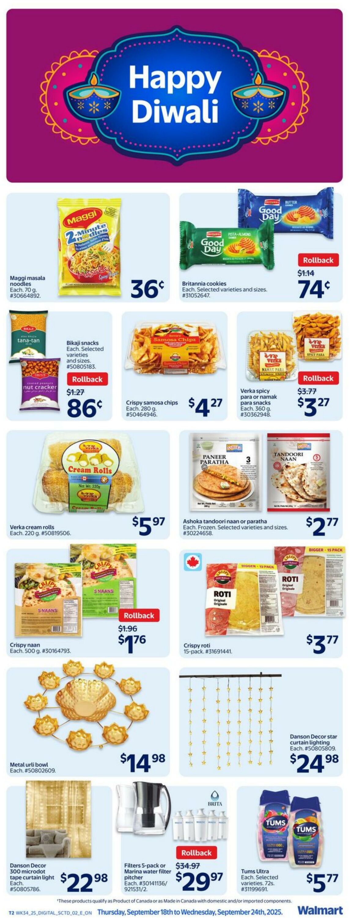 Flyer Walmart 25.09.2025 - 01.10.2025