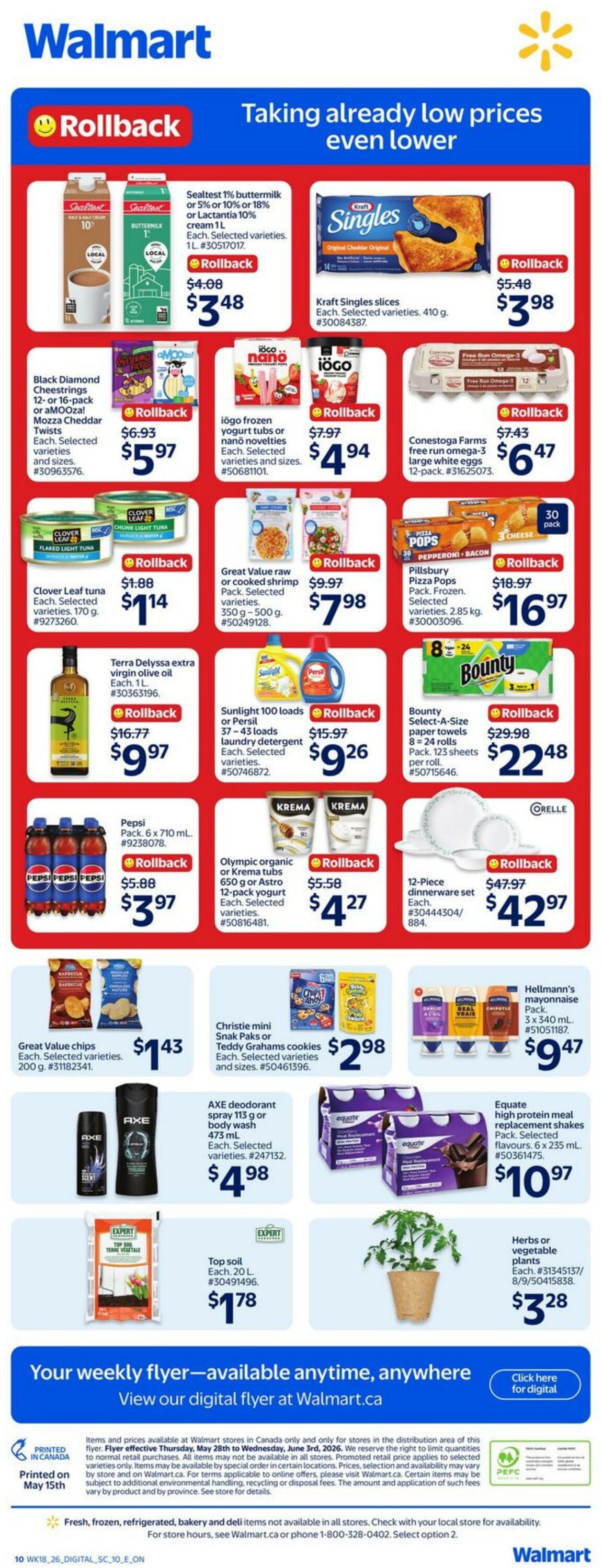 Flyer Walmart 28.05.2026 - 03.06.2026