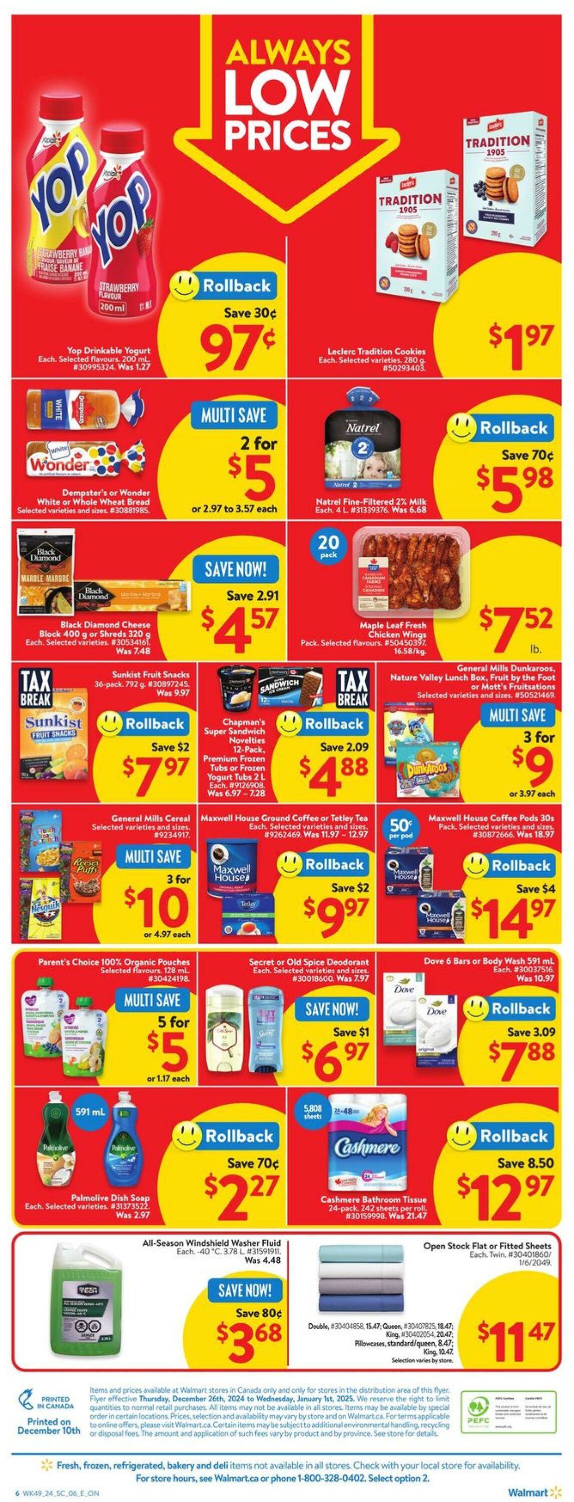 Flyer Walmart 26.12.2024 - 02.01.2025