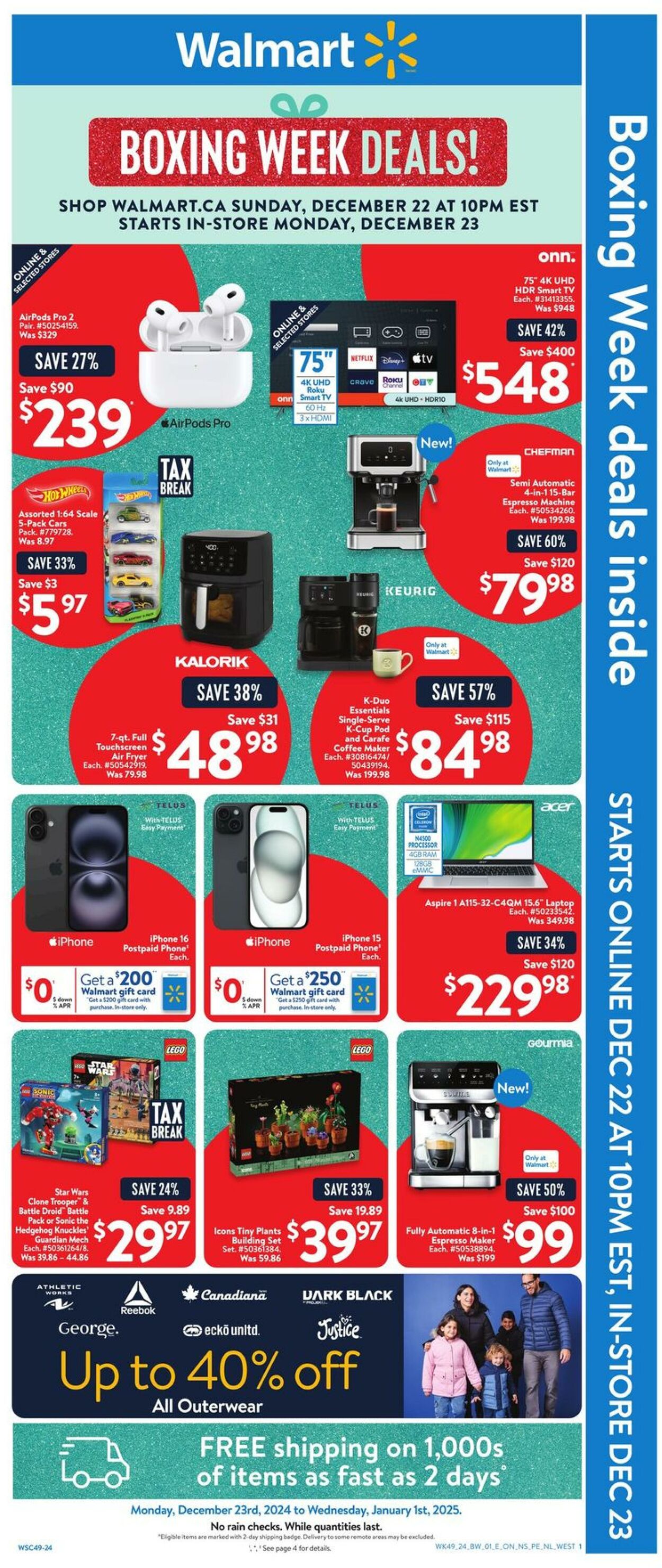 Flyer Walmart 26.12.2024 - 02.01.2025