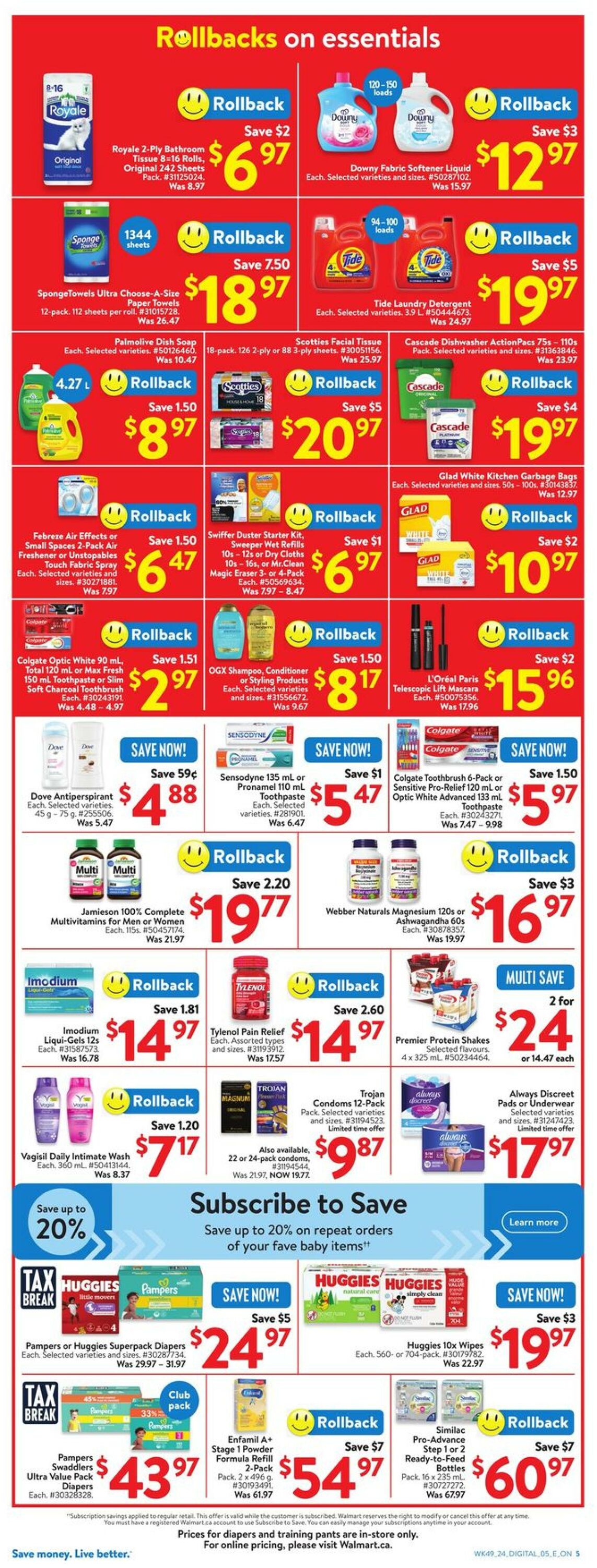 Flyer Walmart 26.12.2024 - 02.01.2025