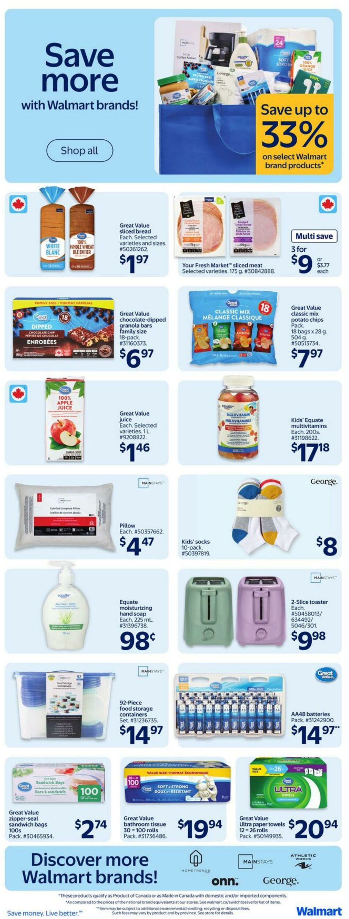Flyer Walmart 04.09.2025 - 10.09.2025
