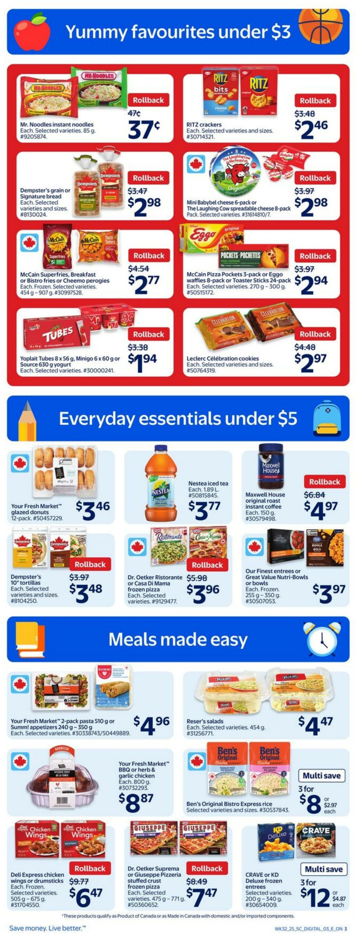 Flyer Walmart 04.09.2025 - 10.09.2025