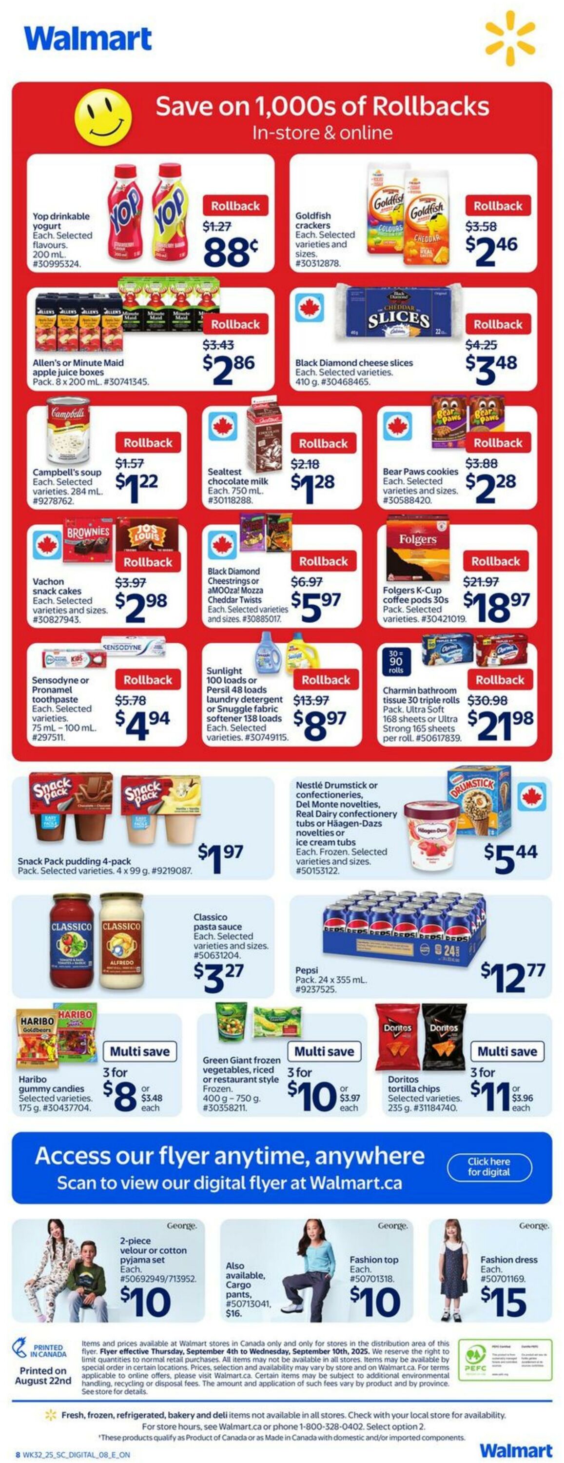 Flyer Walmart 04.09.2025 - 10.09.2025