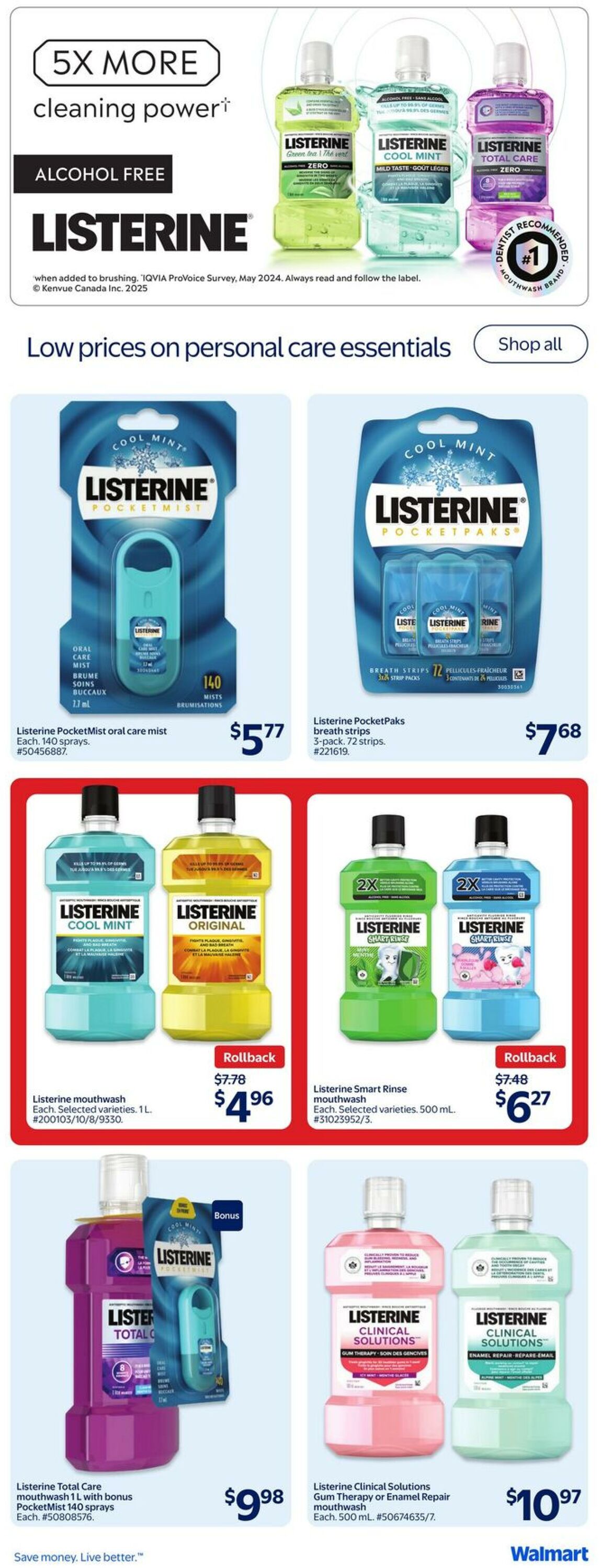 Flyer Walmart 14.08.2025 - 20.08.2025