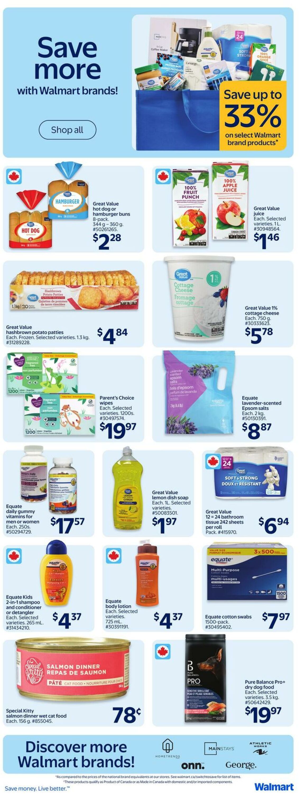Flyer Walmart 14.08.2025 - 20.08.2025