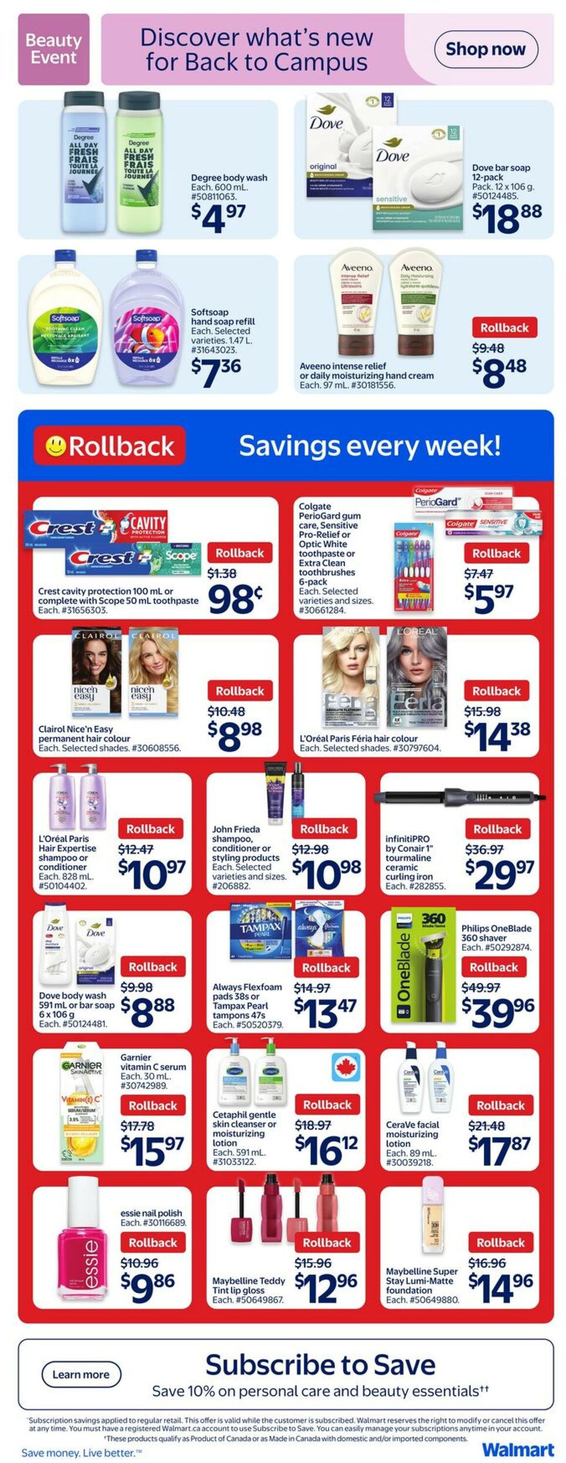 Flyer Walmart 14.08.2025 - 20.08.2025