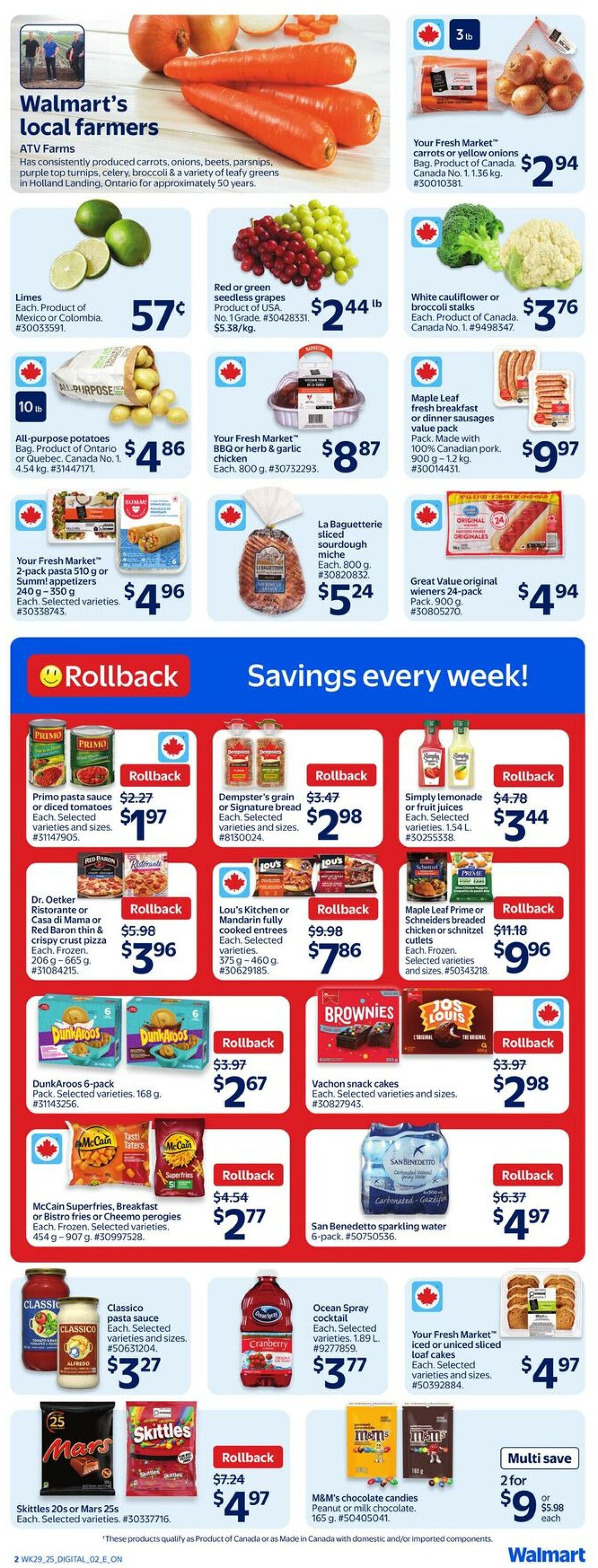 Flyer Walmart 14.08.2025 - 20.08.2025