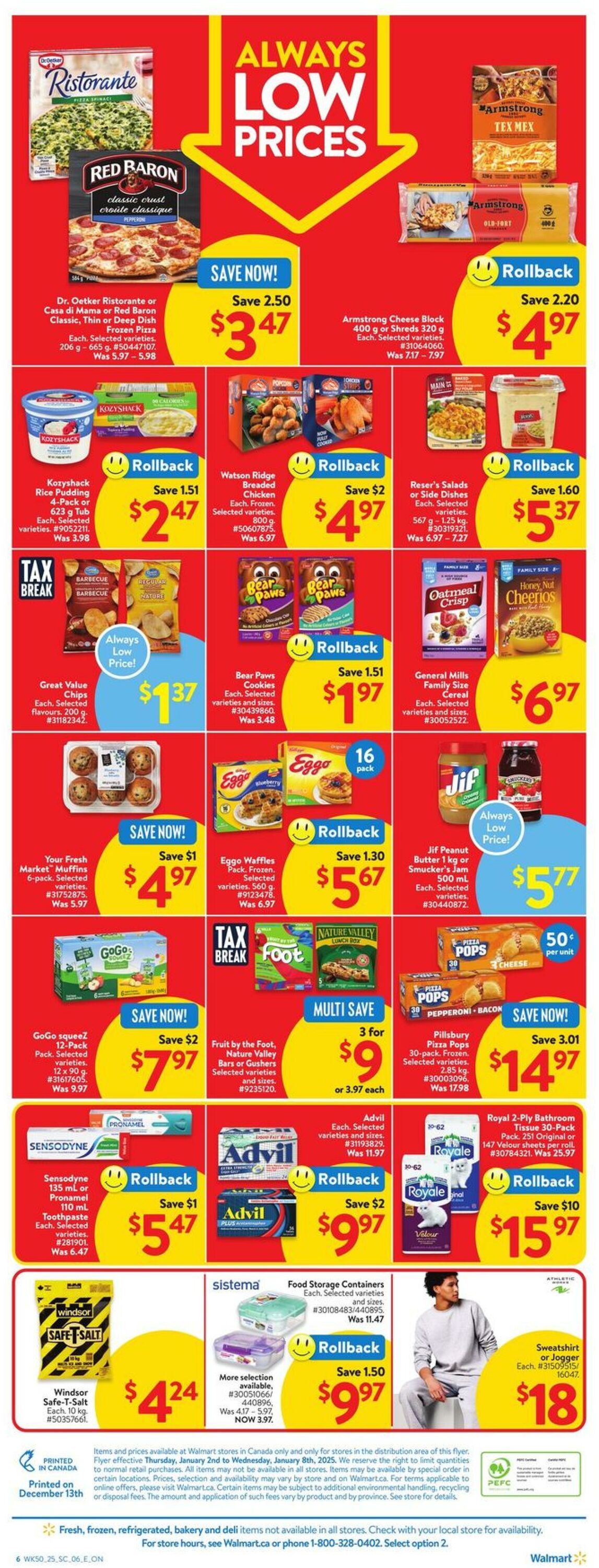 Flyer Walmart 02.01.2025 - 08.01.2025