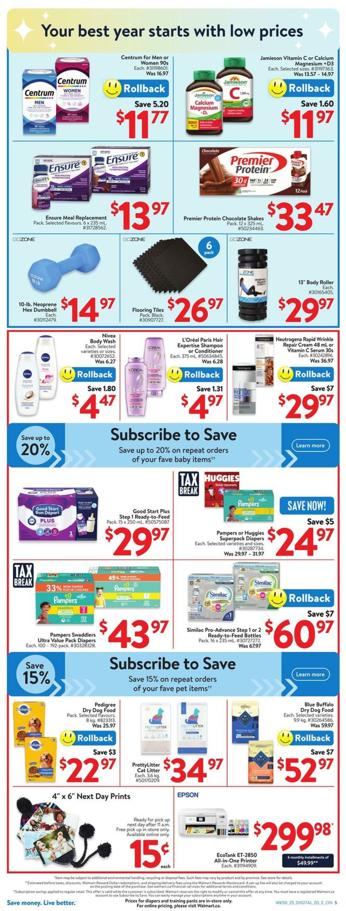 Flyer Walmart 02.01.2025 - 08.01.2025