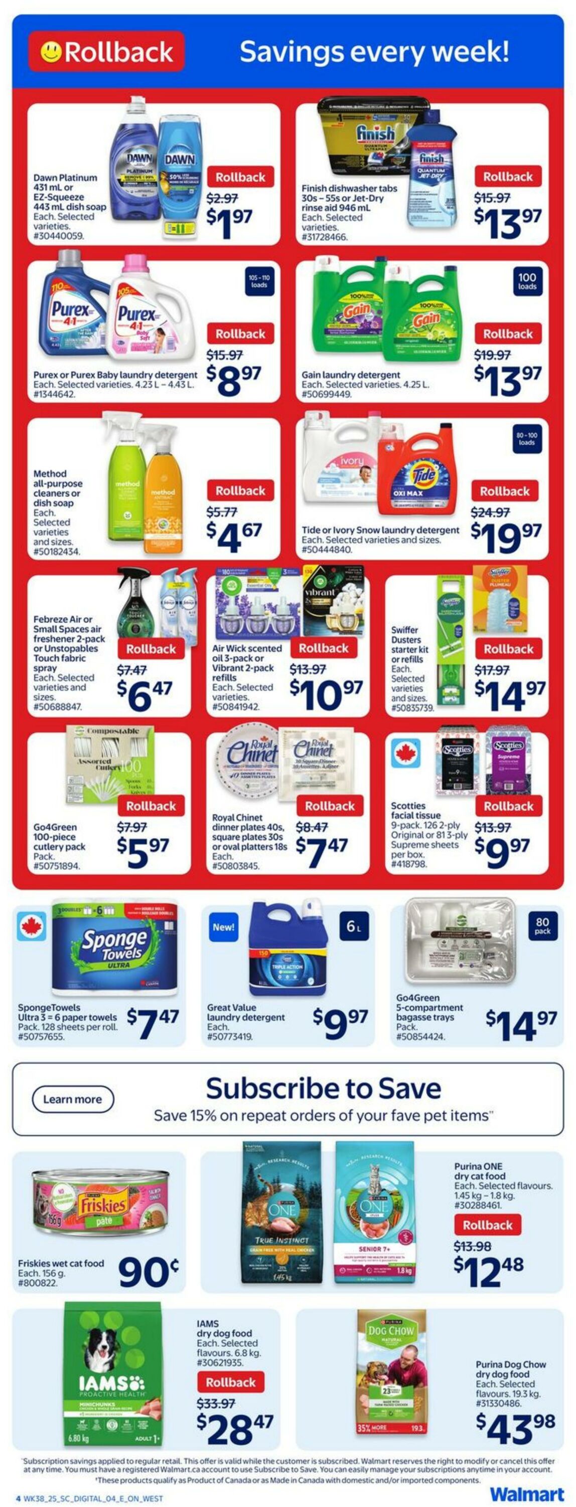 Flyer Walmart 16.10.2025 - 22.10.2025