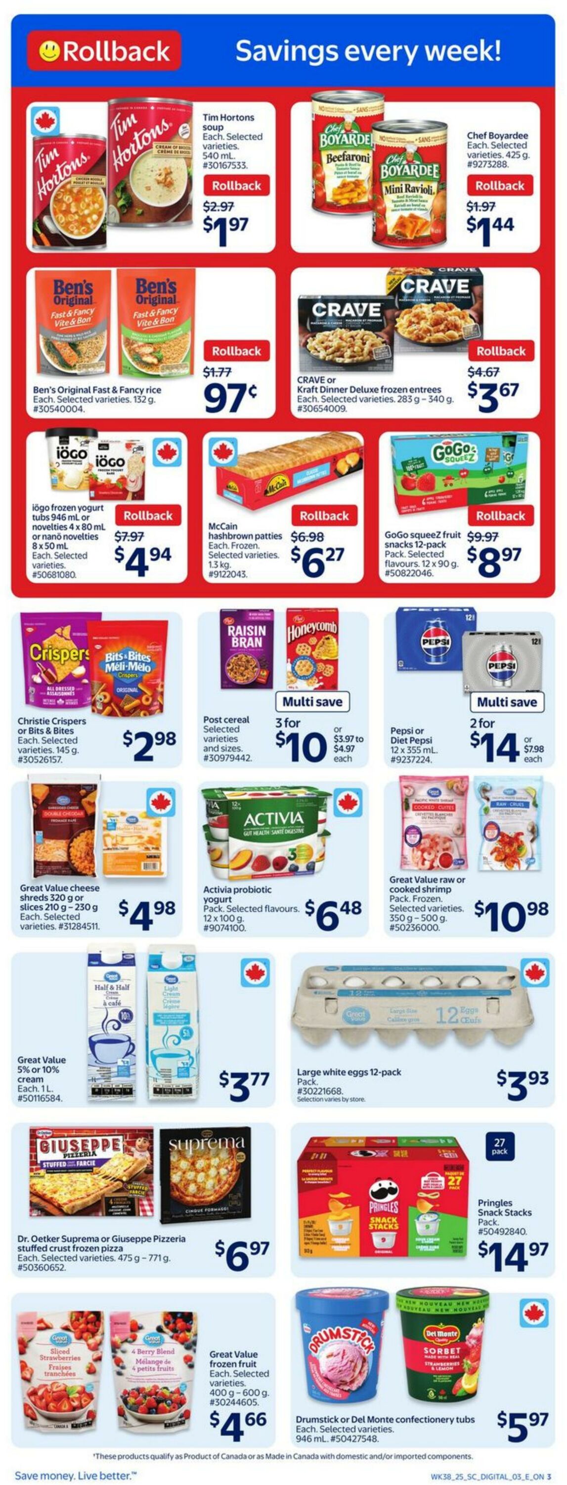 Flyer Walmart 16.10.2025 - 22.10.2025