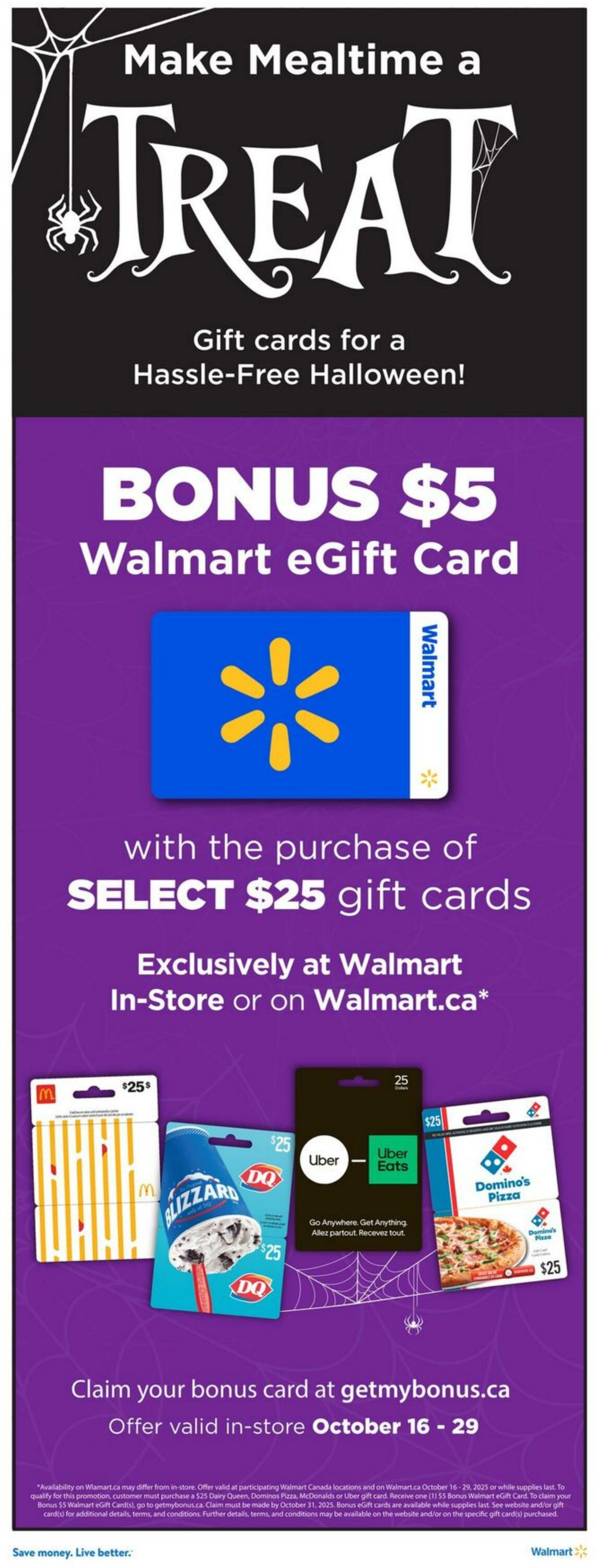 Flyer Walmart 16.10.2025 - 22.10.2025