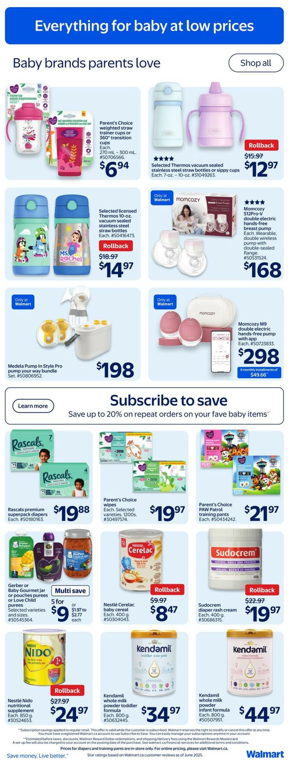 Flyer Walmart 21.08.2025 - 27.08.2025