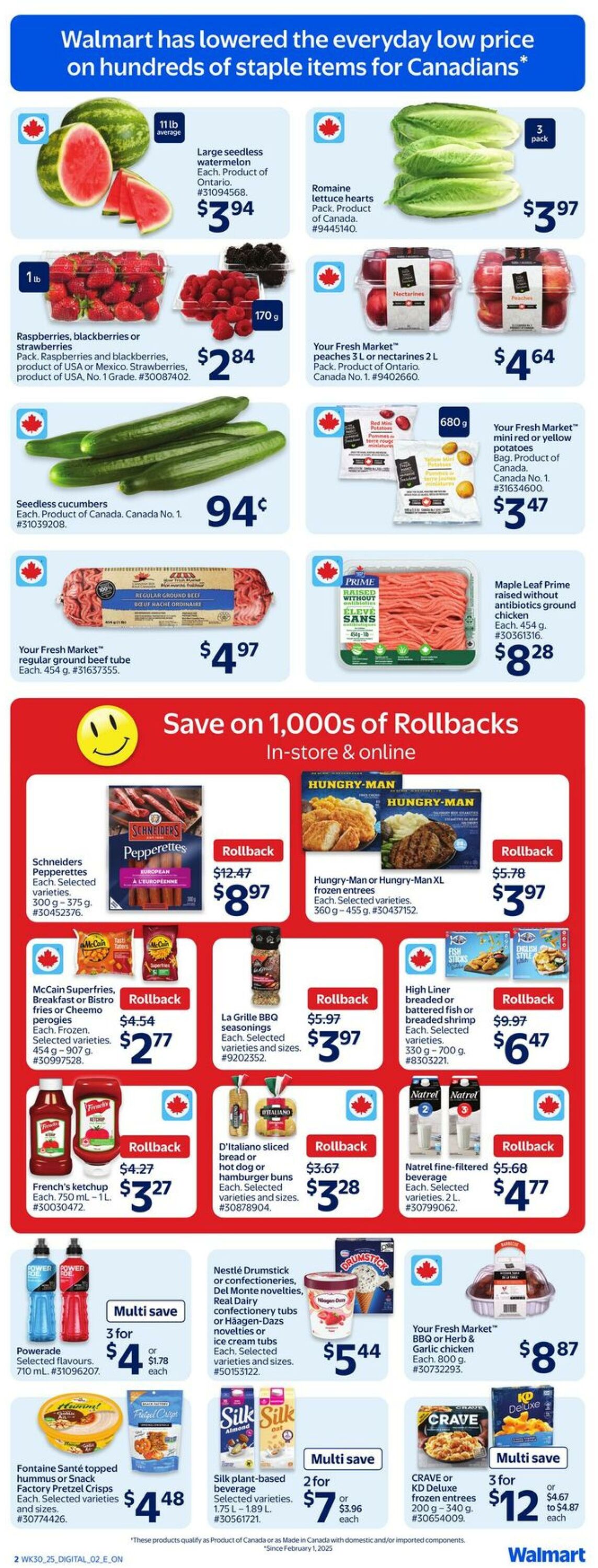 Flyer Walmart 21.08.2025 - 27.08.2025