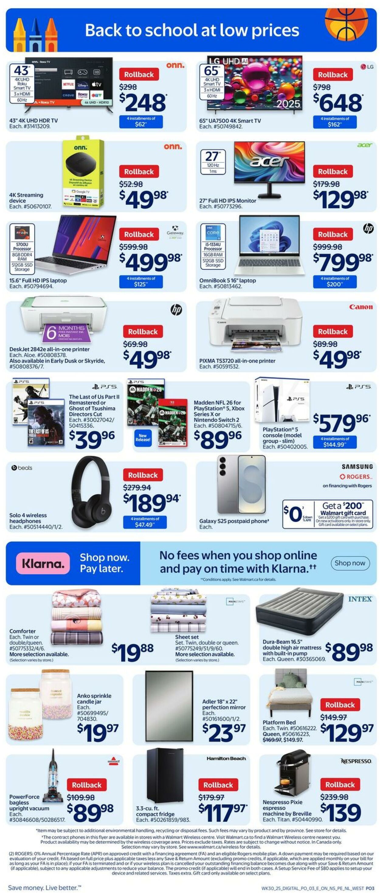 Flyer Walmart 21.08.2025 - 27.08.2025