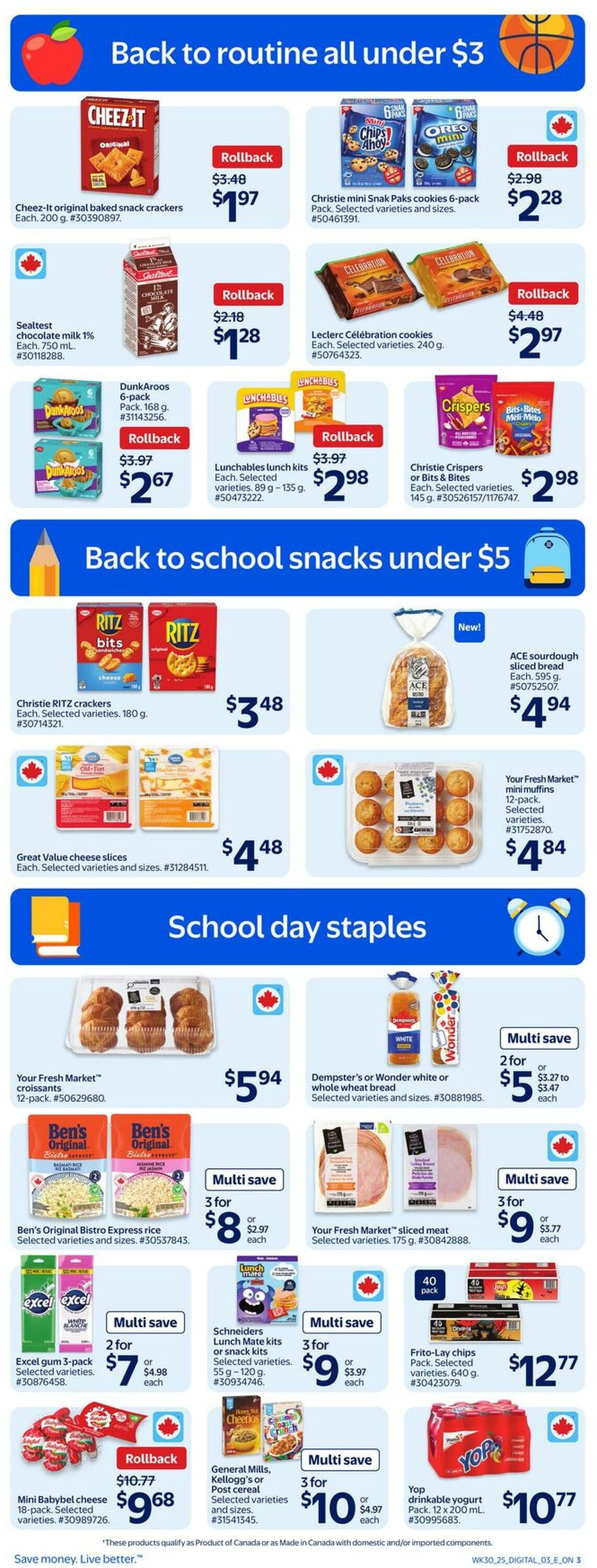 Flyer Walmart 21.08.2025 - 27.08.2025