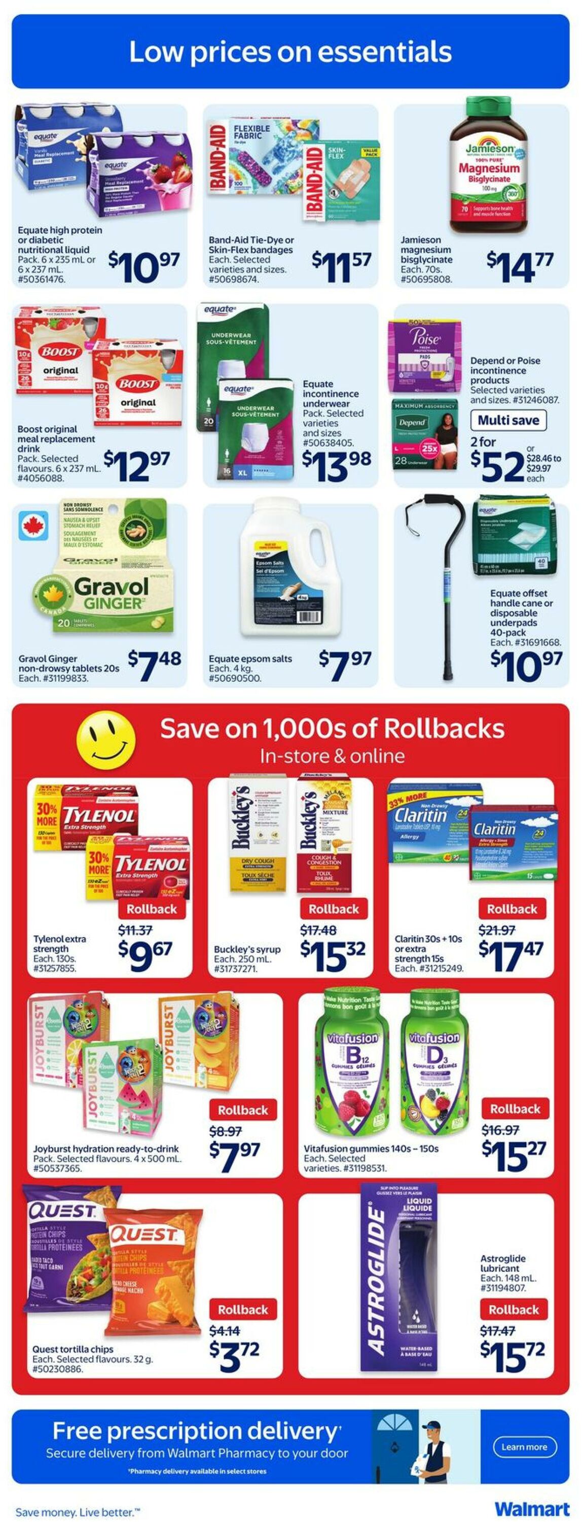Flyer Walmart 21.08.2025 - 27.08.2025