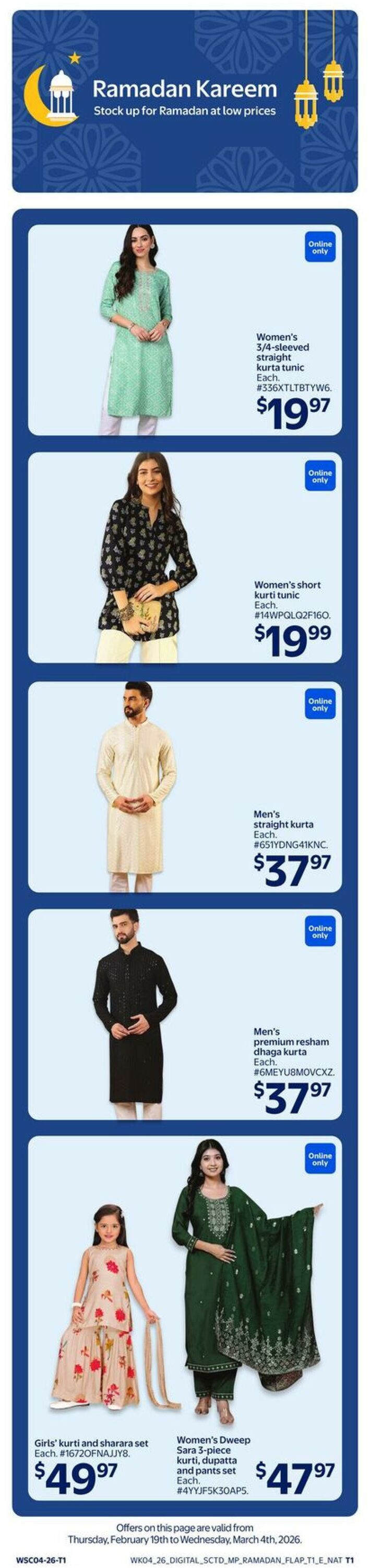 Flyer Walmart 26.02.2026 - 04.03.2026