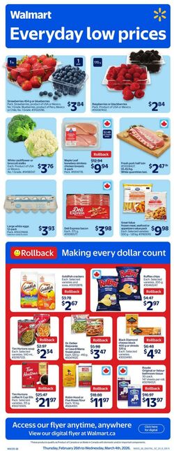 Flyer Walmart 26.02.2026 - 04.03.2026