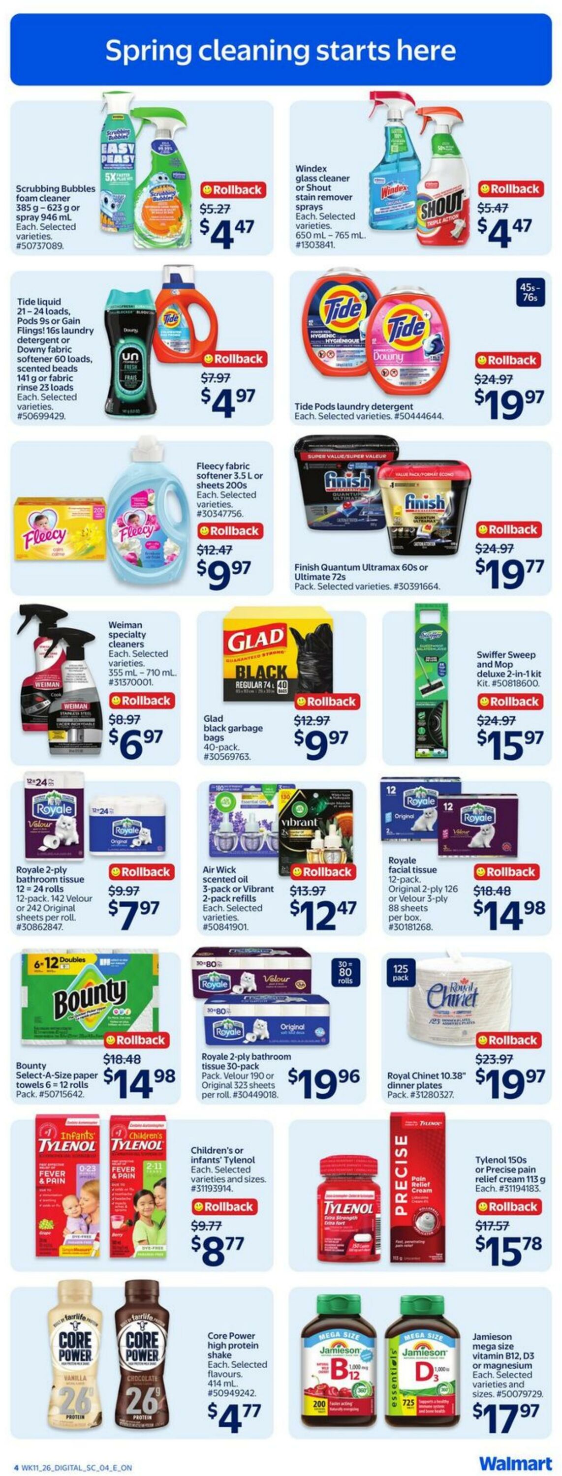 Flyer Walmart 09.04.2026 - 15.04.2026