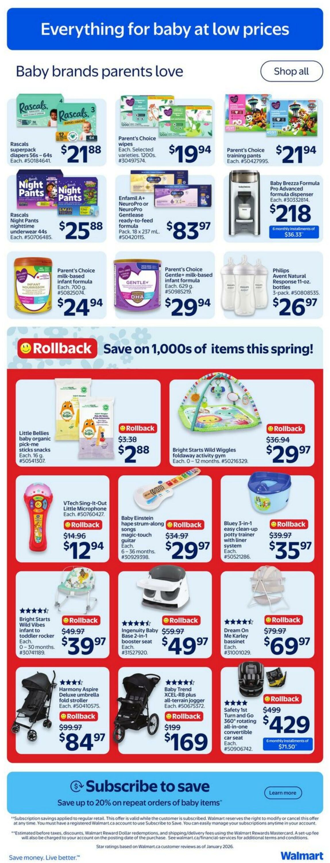 Flyer Walmart 19.03.2026 - 25.03.2026