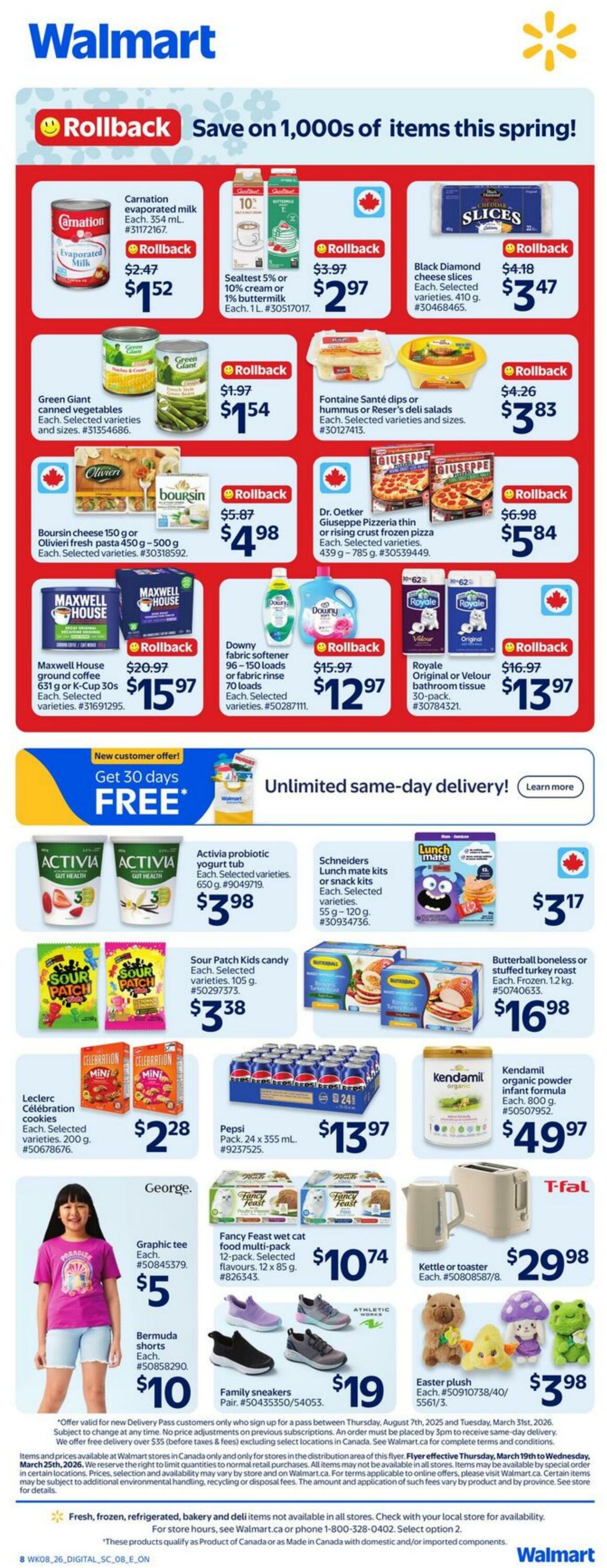Flyer Walmart 19.03.2026 - 25.03.2026