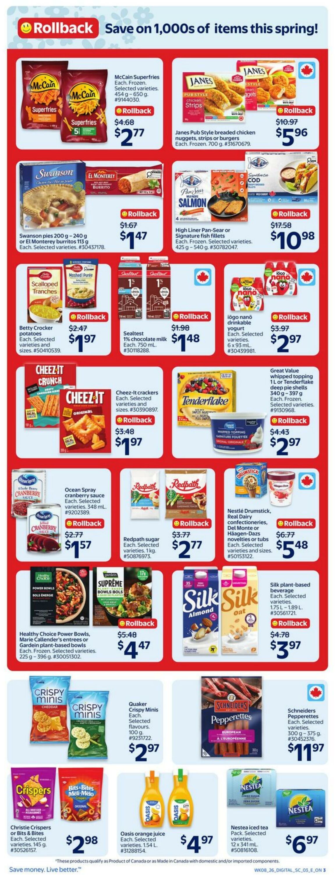Flyer Walmart 19.03.2026 - 25.03.2026