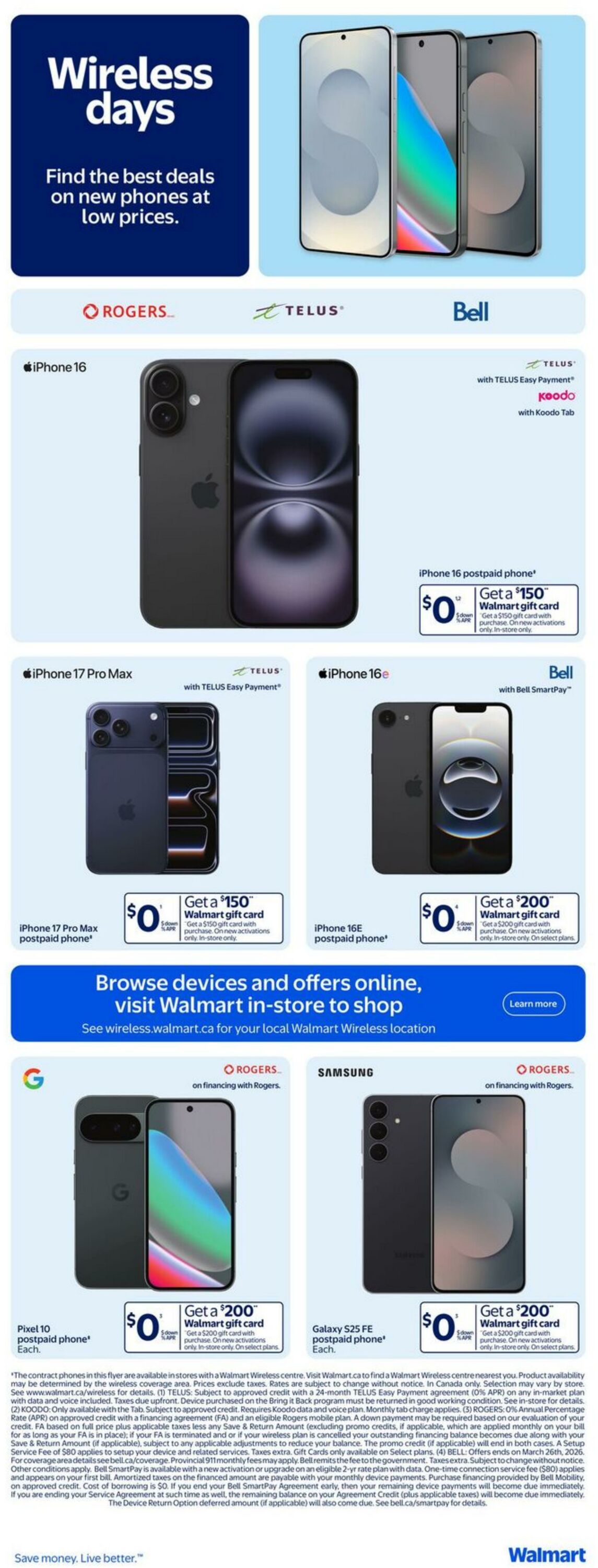 Flyer Walmart 19.03.2026 - 25.03.2026
