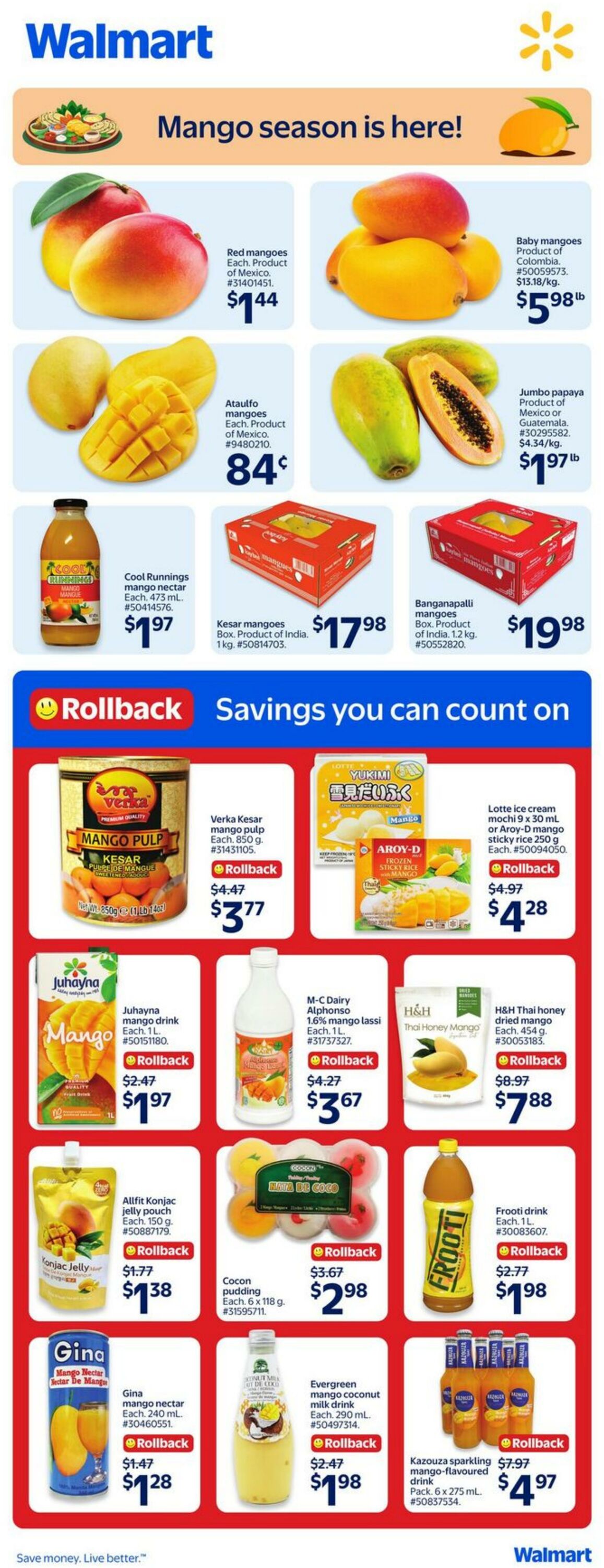 Flyer Walmart 30.04.2026 - 06.05.2026