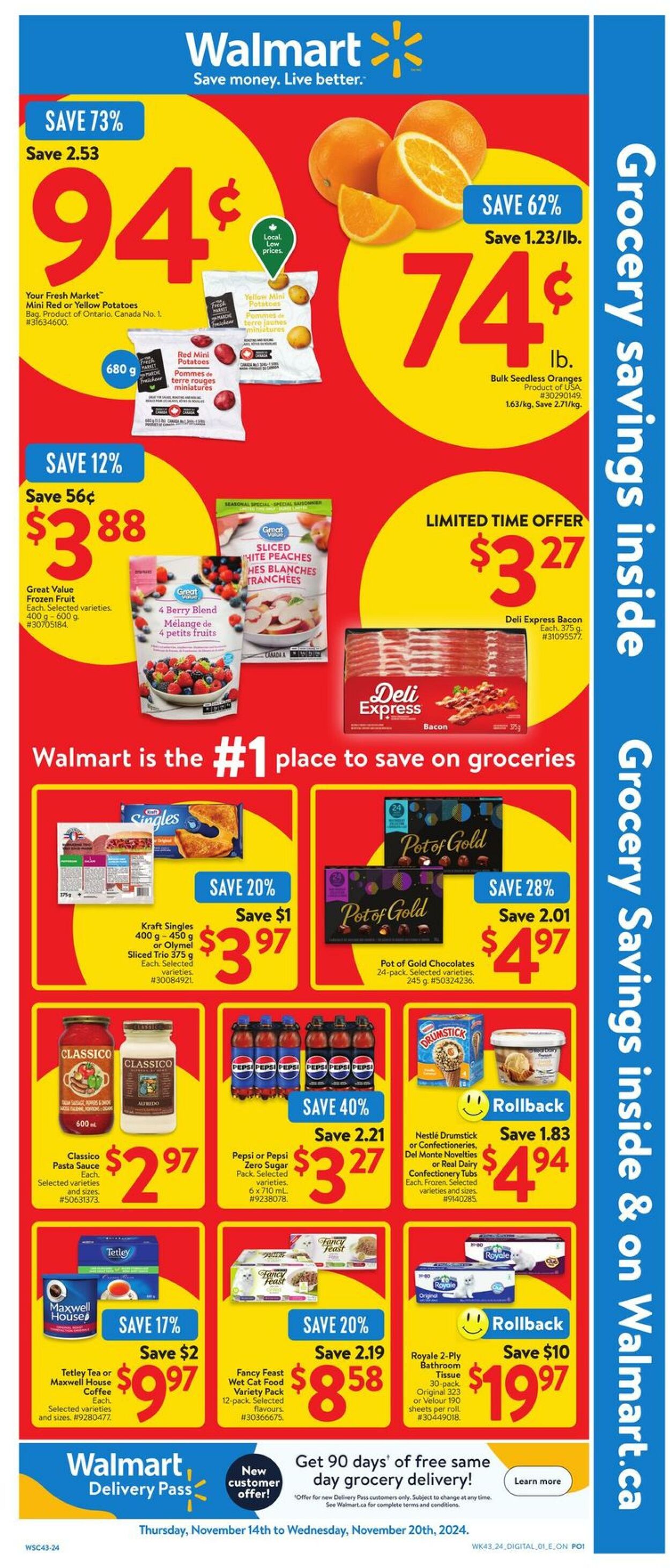 Flyer Walmart 14.11.2024 - 20.11.2024