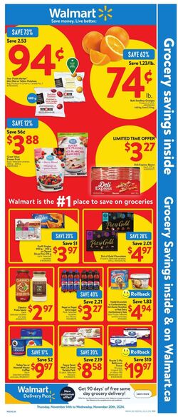 Flyer Walmart 08.09.2022 - 14.09.2022