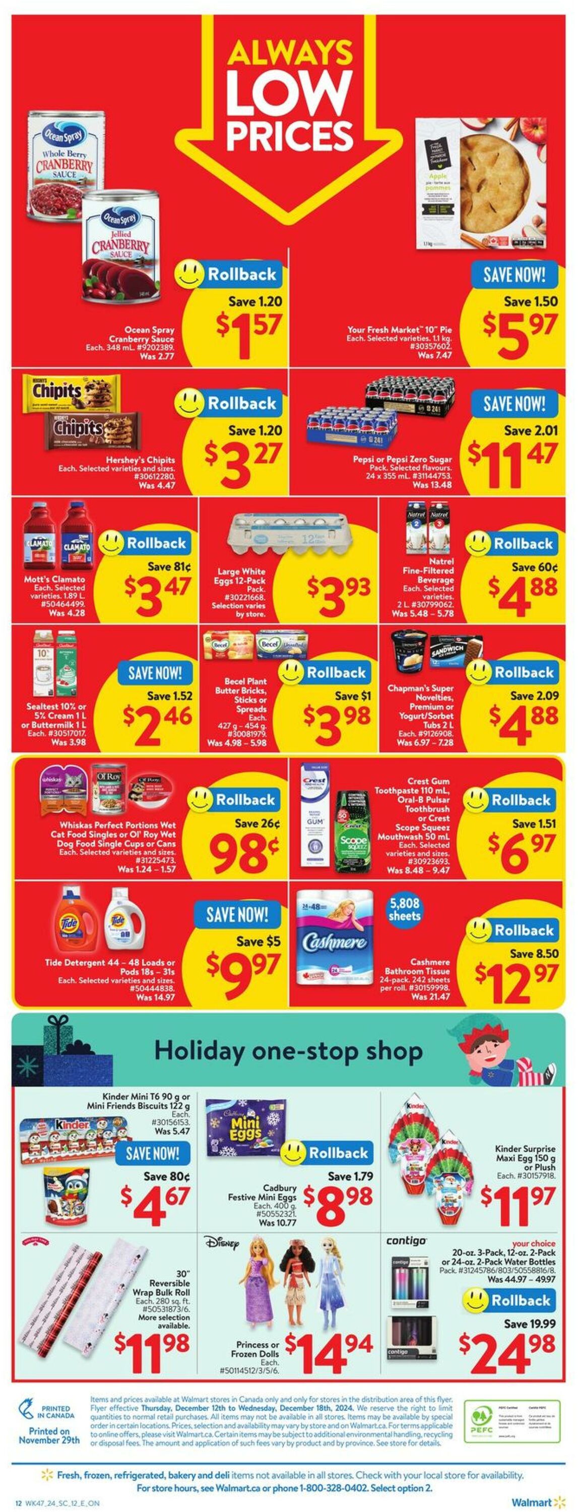 Flyer Walmart 12.12.2024 - 18.12.2024