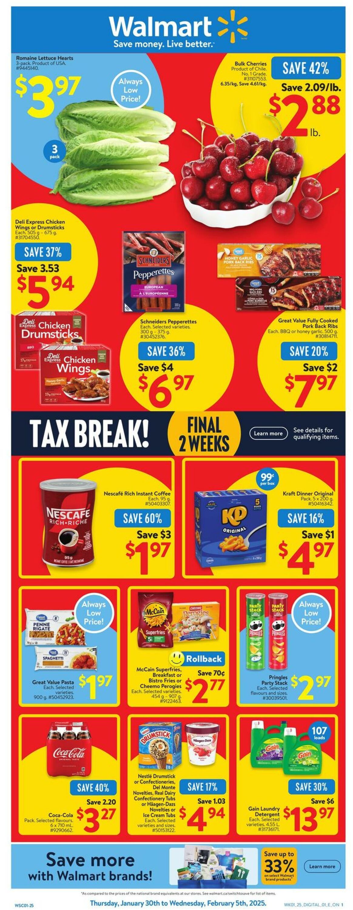 Flyer Walmart - Grocery Flyer 30 Jan 2025 - 5 Feb 2025