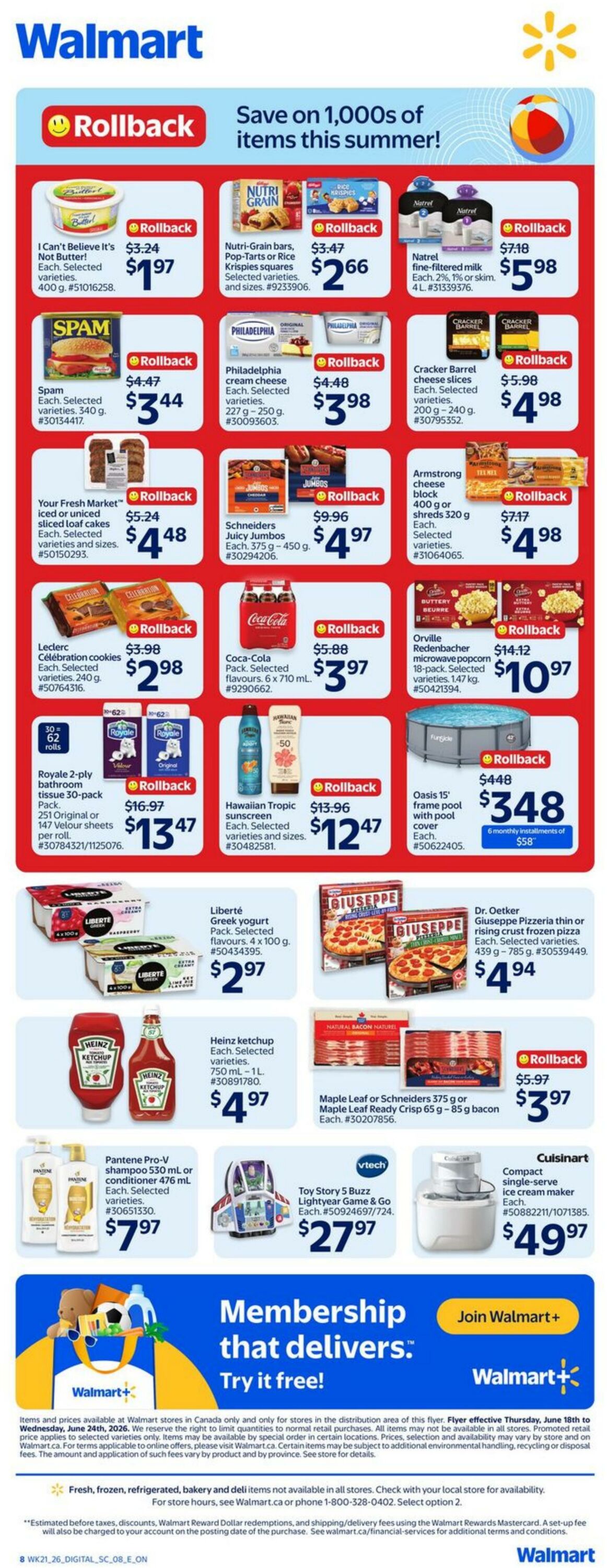 Flyer Walmart 18.06.2026 - 24.06.2026