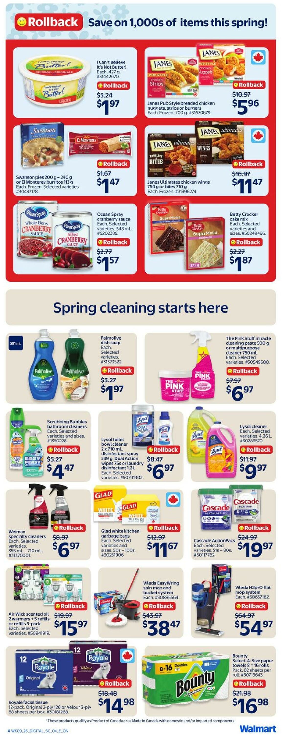 Flyer Walmart 26.03.2026 - 01.04.2026