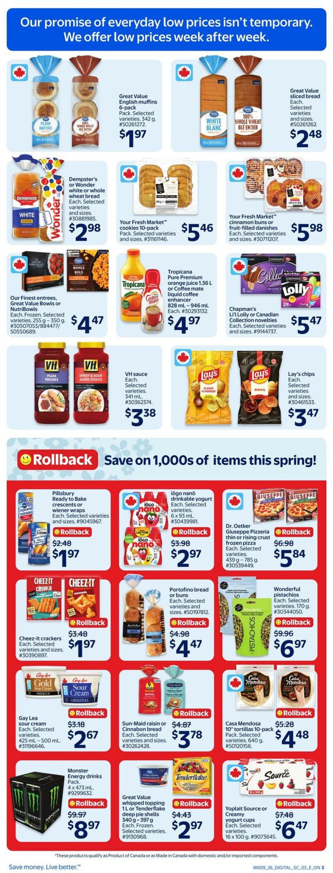 Flyer Walmart 26.03.2026 - 01.04.2026